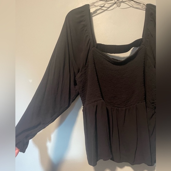 Old Navy Pheasant Long Sleeve Tunic Top Sz XXL - Picture 3 of 4